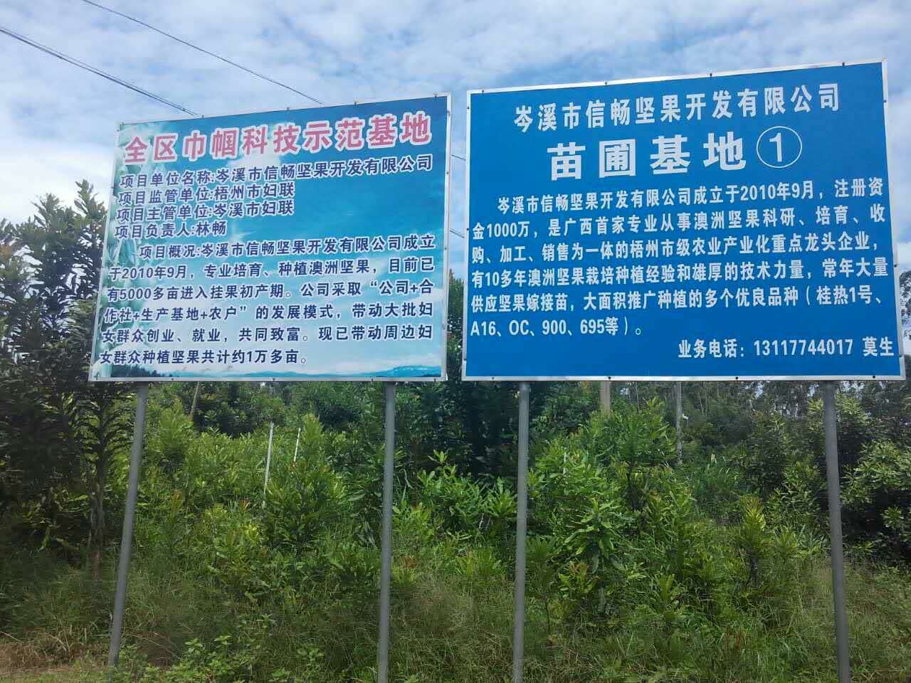 全區巾幗科技示范基地